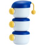 VICASKY 1 Takım Taşınabilir Formül Dağıtıcı Formül Depolama Dağıtıcı Bebek Maması Kabı Formül Kabı Süt Tozu Kabı Formül Saklama Kabı Bebek Maması Dağıtıcı