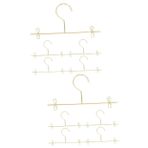 VICASKY 10 Parça Bebek Askı Oyuncak Bebek Elbise Askıları Küçük Metal Askılar Bebek Giyim Askıları Küçük Askılar Küçük Bebek Elbise Askıları Bebek Gardırop Askıları Mini Bebek Narin Ütü Ev