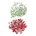 VICASKY 100 Adet Serseri Perçinler Izinsiz Girenler Için Lastik Çivileri Serseri Kıyafetleri Dericilik Perçin Piramit Çıtçıt Perçinler Için Deri Kovboy Dekoru Burun Saplaması Plastik Sivri