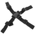 VICASKY 2 Adet Akordeon Kaymaz Kayışlar Sırt Çantası Sirt Kantası Akordeon Için Tokalı Sabitleme Kemeri Akordeon Arka Toka Kayışı Sırt Destek Kayışı Enstrüman Kaynağı Black Plastik Toka