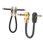 VICASKY 2 Adet Gitar Pedalı Kurulu Pedal Tahtası Gitar Teli Elektro Gitar Efekti Eğlenceli Makine Yama Kurulu Gitar Akoru Siyah Gitar Bas Gitar Siyah Elektro Gitar Pvc 15c Kablo