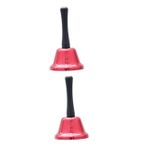 VICASKY 2 çalışma masası için zen bahçesi çocuk oyun seti çay yemeği Çocuk oyuncakları çocuklar telefon el perküsyon zili zil oyuncak mini Çan zili çalan el servis zili bebek yüzük