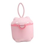 VICASKY 2 süt tozu kutusu bebek dağıtıcı bebek süt tozu formül koruyucu süt tozu kabı formül tutucu beslenme çantası yemek kabı lunch box formül kabı bebek maması dağıtıcısı pp pembe