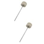 VICASKY 2 Tokmak Keçe Çekiçler Ar Aksesuarları Davul Pedal Tahtası Pedialaks Enstrüman Perküsyon Çubukları Fışkırtıcı Vurmalı Çalgı Paslanmaz Çelik Müzik Enstrüman Malzemeleri