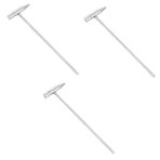 VICASKY 3 Mini Çekiç Çekiçler Aracı Kalimba Akort Çekiç Vurmalı Çalgı Ses Bakım Çekiç Enstrüman Çekiç Ayar Piyano Darbe Ayar Piyano Yedek Piyano Akort Metal