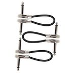 VICASKY 3 Parça Gitar Efekt Hattı Dj Kurulu Kablocu Yama Kabloları Gitar Pedal Tahtası Gitar Pedalı Kurulu Gitar Efekt Kablosu Gitar Kablosu Pedalboard Kabloları Elektro Gitar 15c Pvc