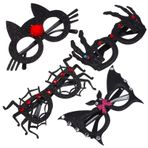 VICASKY 4 cadılar bayramı gözlükleri cadılar bayramı sahne keçe gözlük halloween costume cadilar bayrami kostumu cadılar bayramı kostümleri komik gözlük çerçeveleri parti