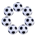 VICASKY 6 Adet Masa Futbol Topları Masa Oyunlar? Resmi Üst Masa Oyunu Futbol Topları Havuz Bilardo Masası Langırt Langırt Yedek Mini Beyaz Yürümeye Başlayan Çocuk Masaüstü Küçük