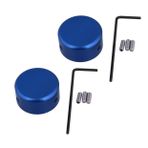 VICASKY 6 Takım Pedal Kapakları Gitar Şapka Aksesuarları Gitar Efekt Pedalı Elektro Gitar Aksesuarları Gitar Pedalı Kapağı Tırnak Kapağı Gitar Tırnağı Pedal Kapağı Blue