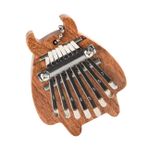 VICASKY 8 Tonlu Başparmak Sekmesi Perküsyon Müzikali Akort Başparmak Piyano Başparmak Piyanoları Parmak Ayar Kalimba Kordonlu Kalimba Mini 8 Ton Kalimba Ayarlama Metal Küçük Kart