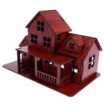 VICASKY ahşap montaj evi ofis dekorasyonu feneri yetişkinler için bulmacalar modeller DIY ahşap oyuncak ahşap DIY ev modeli çalışma masası Ahşap ev Hugh süslemek 3 boyutlu süslemeler