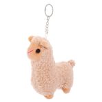VICASKY Alpaka Kolye Anahtarlık Oyuncak Küçük Peluş Hayvanlar Çanta Kolye Çanta Asılı Dekorlar Dekoratif Kolye Alpaka Doldurulmuş Hayvan Kolye Uçları Anahtar Tutucu Kolye Kısa Peluş
