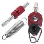 VICASKY Caz Bateri Seti Özel Çekiç Yaylı Pedal 2 Adet (komple Set) Profesyonel Davul Ayak Pedalı Yayı Davul Için Parçalar Yedek Davul Pedal Yayları Metal Davul Parçaları Adanmış