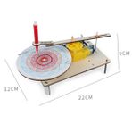VICASKY DIY elektrikli çizici DIY oyuncak kit DIY Elektrikli Model seti animatronik oyuncaklar bilim deney oyuncakları Erken Eğitim Oyuncak birleştirilmiş elektrikli çizici Ahşap
