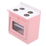 VICASKY Dollhouse Mutfak Sobası Minyatür Ev Prop Mini Aşçı Ocağı Mini Ev Düzeni Prop Mini Ev Aksesuarları Mini Mobilya Prop Küçük Mutfak Sobası Minyatür Ocak Mobilya