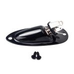 VICASKY Fişler Gitar Jack Soketi Gitar Uç Jakı Gitar Giriş Jakı Gitar Jack Tekne Gitar Jakı Plakası Gitar Çıkış Jakı Siyah Prizler Siyah Priz Çıkışı Siyah Çıkış Açılan Plaka Sedefli