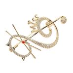 VICASKY Nota Broş Yavru Broş Hayvan Broş Müzik Emaye Broş Kawaii Emaye Pin Broş Pin Eşarp Kazak Gitar Broşları Emaye Rozetleri Hayvan Rozetleri Yaka Iğnesi Rozeti Zirkon Atkı Kadın