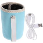 VICASKY termos bardak takımı heater gezer sütü ısıtıcı USB süt ısıtıcı araba su şişesi süt şişesi ısıtıcısı taşınabilir ısıtıcı biberonlar şişe ısıtıcısı USB biberon ısıtıcı neopren