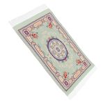 VICASKY Türk Halısı Oyuncak Bebek Evi Mobilya Aksesuarları Mini Ev Halısı Bebek Evi Alan Kilim Oyuncak Bebek Evi Mobilyaları Mini Alan Diy Mini Ev Küçük Bez Bebek Ev Ürünleri Polyester