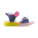 Vicco 24Y 321.222 Pk Nia Anatomik Hafif Taban Günlük Siyah Kız Çocuk Sandalet