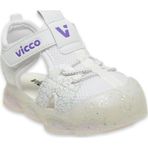 Vicco 321.B24Y211 Bebe Phylon Işıklı Beyaz Çocuk Sandalet 24