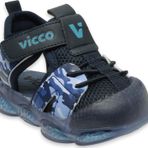 Vicco 321.E24Y211 Ilk Adım Phylon Işıklı Lacivert Çocuk Sandalet 21