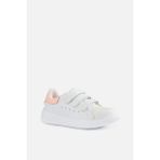 Vicco 346-F23Y-173 Mari Unisex Çocuk Spor Ayakkabı (Beyaz-Pudra)