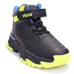 Vicco 869F24K472 Agora Ortopedik Günlük Siyah Erkek Çocuk Spor Bot