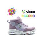 Vicco 946.B25K430 Poni Bebe Işıklı Phylon Lila Çocuk Bot