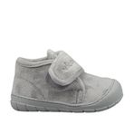 Vicco 959-B19K-446 Gri Renk Rahat Kalıp Cırt Cırtlı Yarım Bilek Unisex Bebek Pandufu