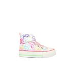 Vicco Ada Desenli Kız Okul Öncesi Sneaker (Beyaz/Pembe, 27 Numara)