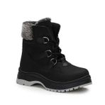 Vicco Alexis Hafif Unisex Siyah Fermuarlı Kürklü Kışlık Çocuk Botu