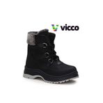 Vicco Alexis Kürklü Kız Çocuk Siyah Bot