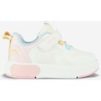 Vicco Babil Çocuk Cırtlı Işıklı Sneaker Ayakkabı 346.26Y.130 - Beyaz - Pembe