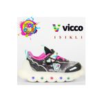 Vicco Balloon Işıklı Ortopedik Çocuk Spor Ayakkabı Siyah