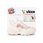 Vicco Bandi Akıllı Bağcıklı Işıklı Ortopedik Çocuk Spor Ayakkabı PUDRA