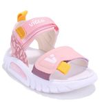 Vicco Dekan 332P25Y203 Pudra Ortopedik Günlük Kız Çocuk Spor Sandalet PUDRA 35