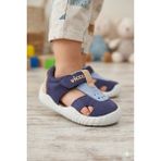 Vicco Hafif ve Yazlık Unisex Ortopedik Ilk Adım Sandalet - Lacivert
