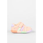 Vicco Heika İlk Adım Sneaker Kız Çocuk Günlük Ayakkabı Pudra Renk Düz Taban Phylon Malzeme