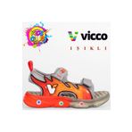 Vicco Jack Ortopedik Işıklı Çocuk Sandalet Gri