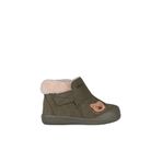 VİCCO Kind Kürklü Unisex İlk Adım Bot (Haki, 20 Numara)
