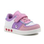 Vicco Sam Işıklı Unisex Çocuk Pembe Spor Ayakkabı