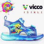 Vicco Steel Işıklı Sandalet Ortopedik Çocuk Sandalet