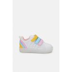 Vicco Sun Işıklı Beyaz/Pembe Okul Öncesi Sneaker - Renkli