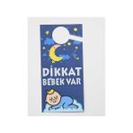 Vice 2'li "dikkat Bebek Var" Kapı Askı Uyarısı
