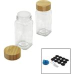 Vice Avm 12 PCS TAKIM KARE CAM BAHARATLIK - TUZLUK BAMBU KAPAKLI GO-53-vice 01428