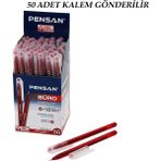Vice Avm 50 Adet Pensan Büro Kırmızı Tükenmez Kalem M-Medium - 1.0mm Uç (4915) GO-53-VICE/(1395) 05019
