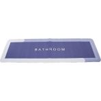 Vice Avm Dikdörtgen Düz Renkli Su Emici - Sihirli Banyo Paspası Elastik 116 x 37.5cm GO53/00619