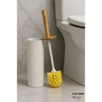 Vichy BEYAZ Silindir Bambu Saplı Klozet Fırçası VCH-6607