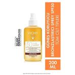 Vichy Capital Soleil Rehydrating Light SPF50 200 ml Sprey Güneş Koruyucu Krem